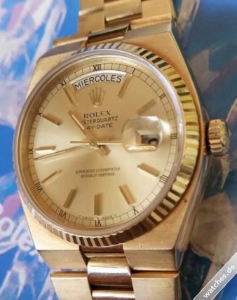 Oysterquartz Rolex 19018 watches 3