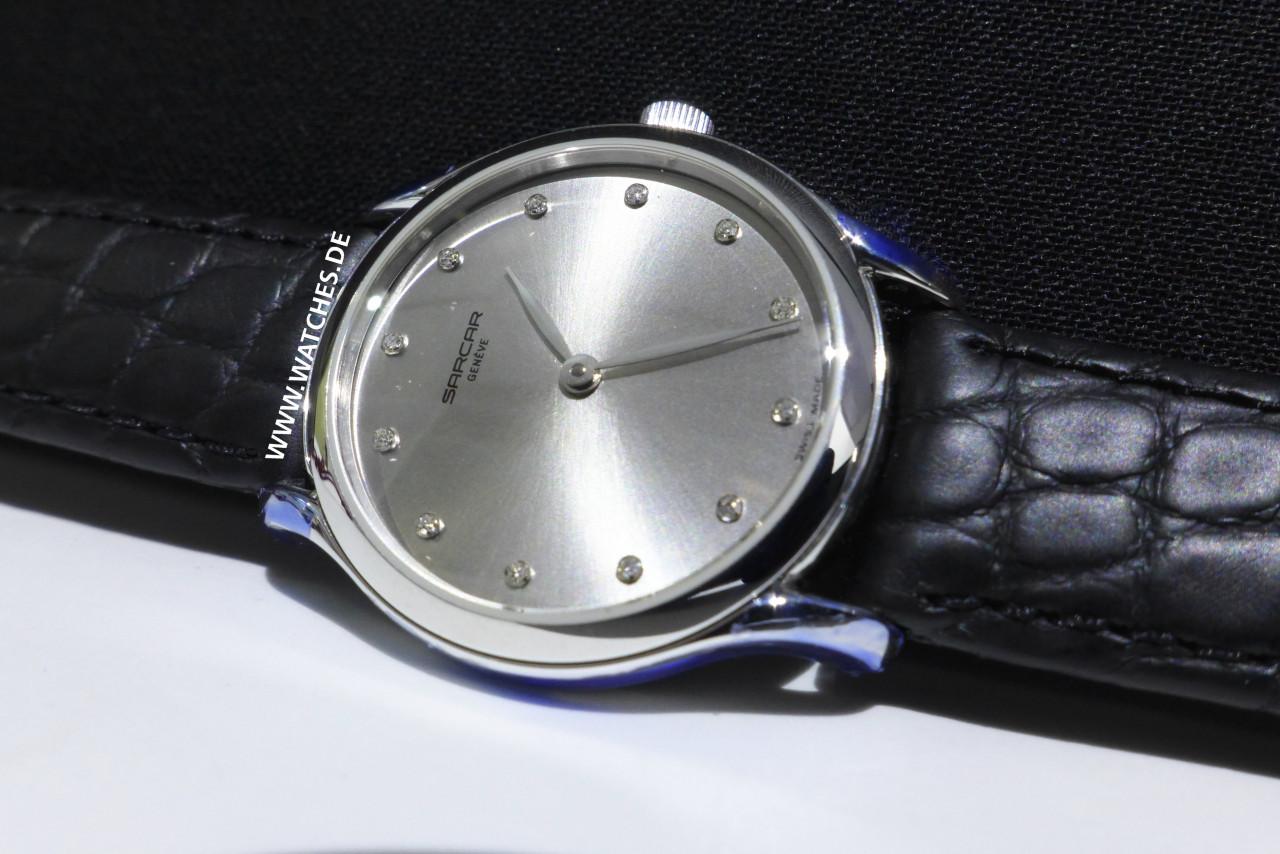 Ladies Size Watch White Gold  Sarcar  watches 2