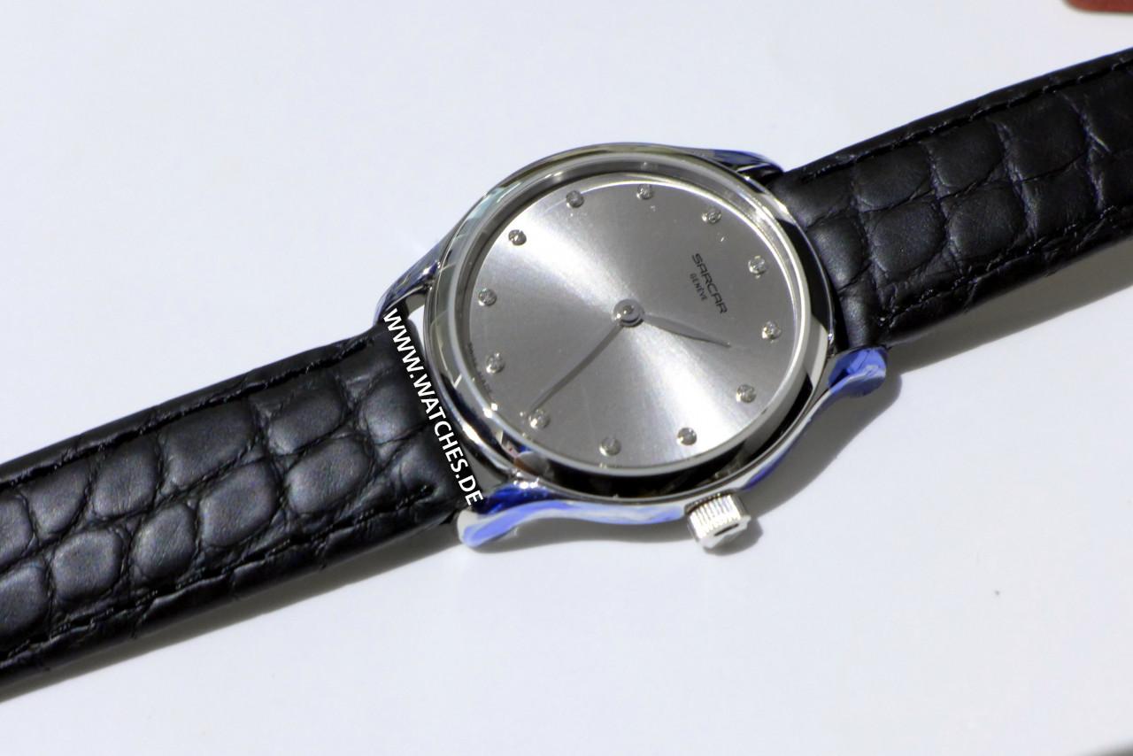 Ladies Size Watch White Gold  Sarcar  watches 3
