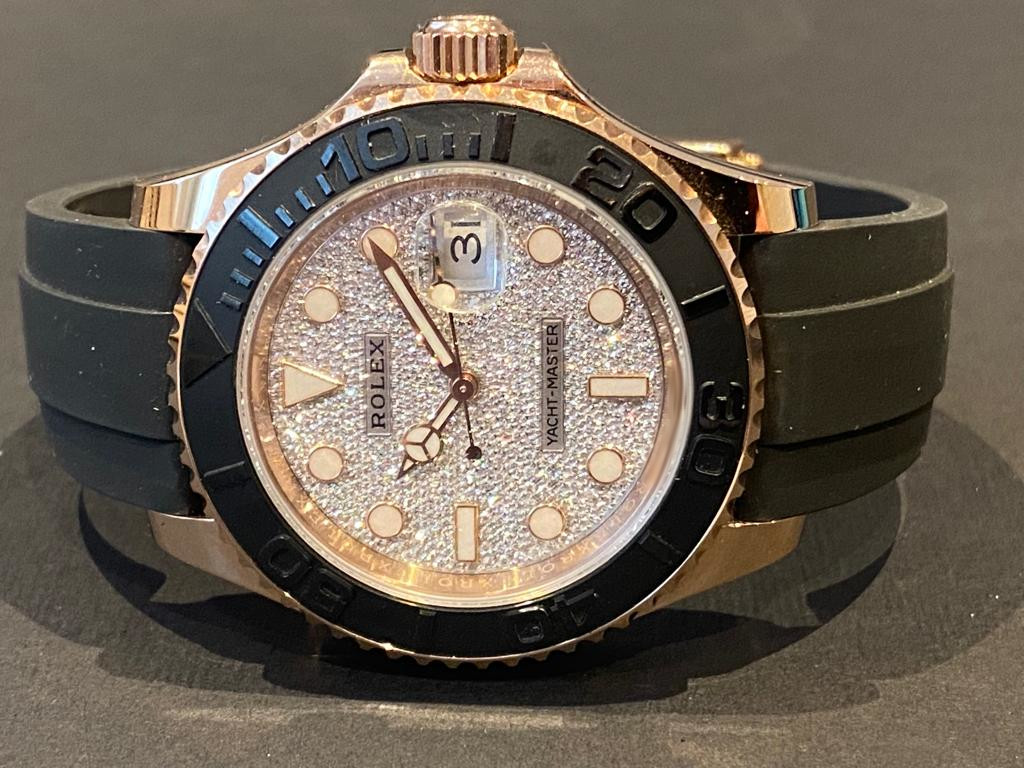 yacht master rose gold for sale