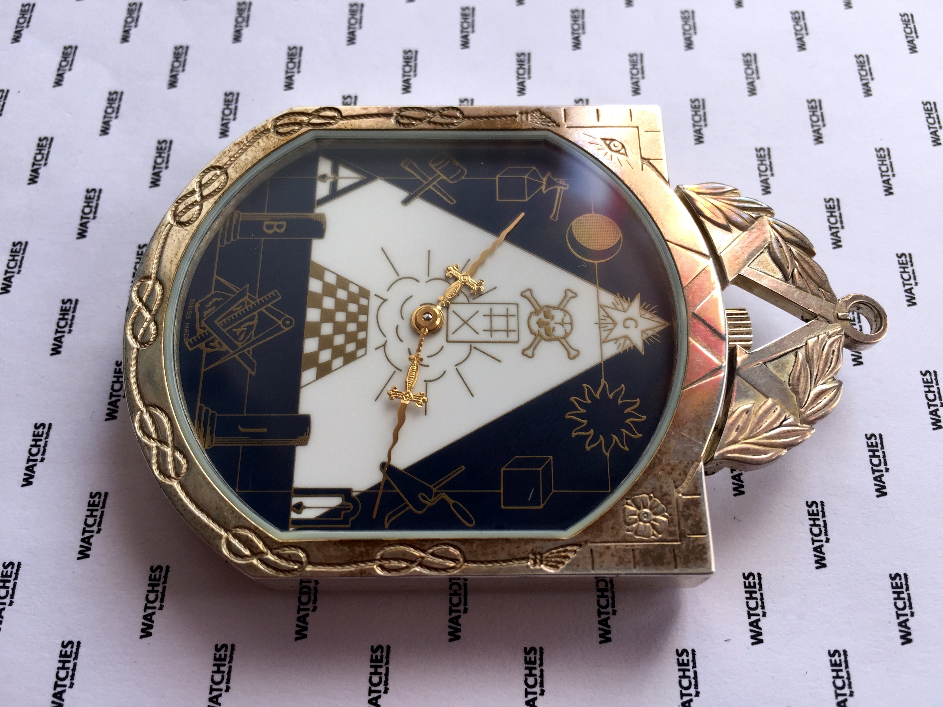 Minerva - Masonic Pendant Watch Silver Limited 500 pieces | Luxury ...