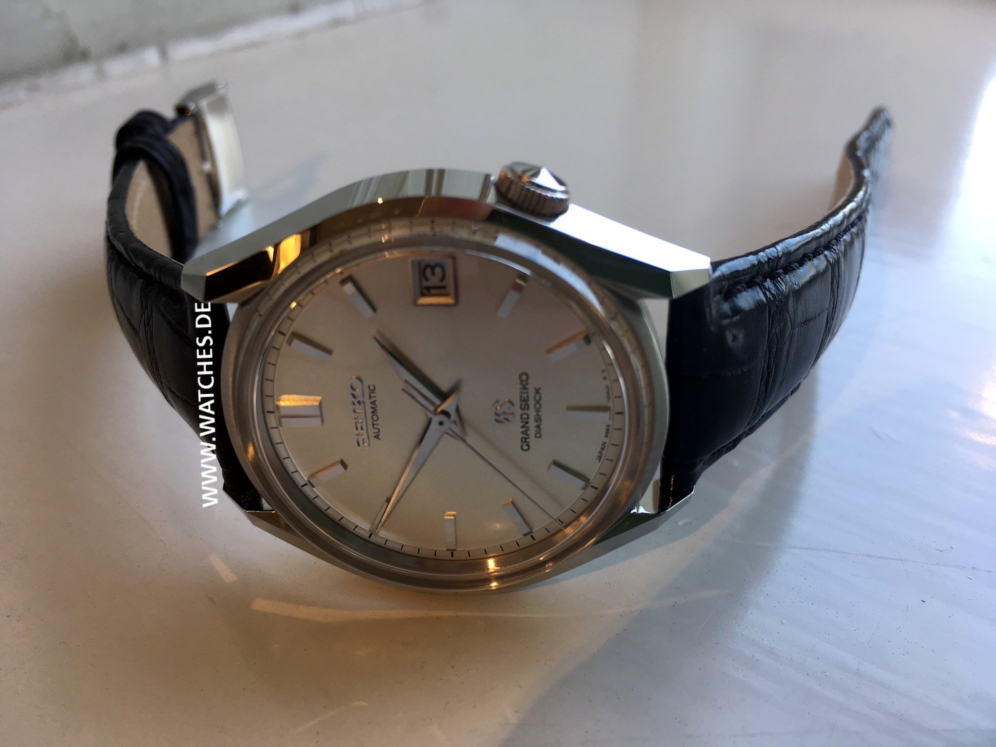 Grand Seiko - Diashock Steel Automatic Limited 600 pcs - SBGR095 | Luxury  brand watches for sale, Monaco, Zurich, Dubai, Hong Kong